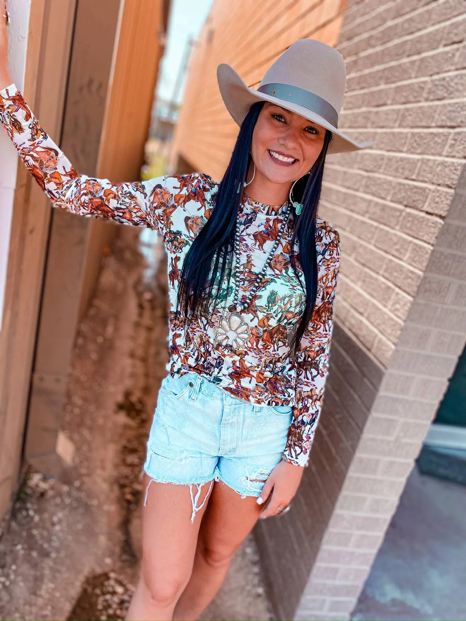 Buckaroo Long Sleeve Mesh