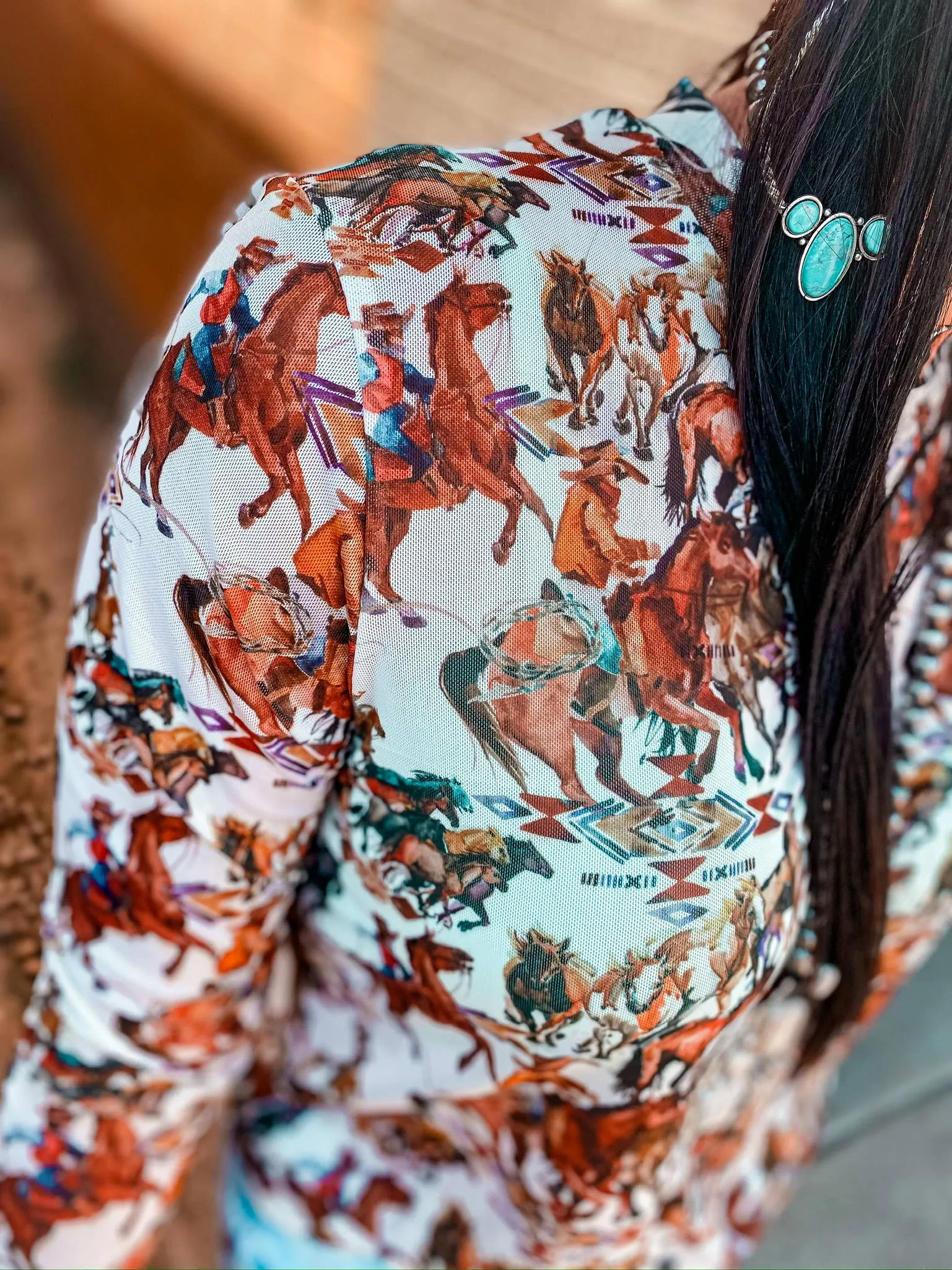 Buckaroo Long Sleeve Mesh