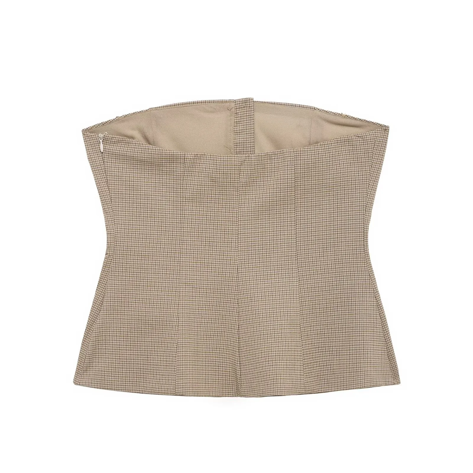 Button Down Tube Top