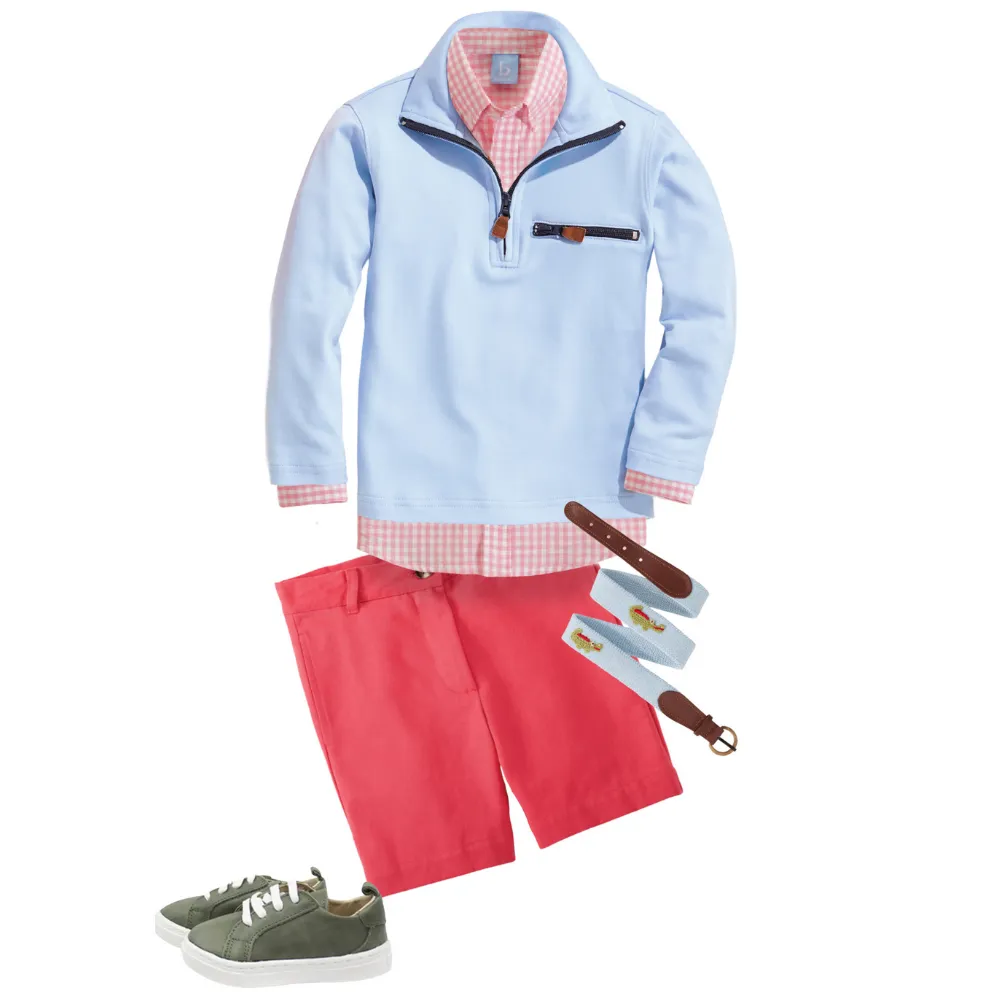 Buttondown Shirt -- Pink Soft Check