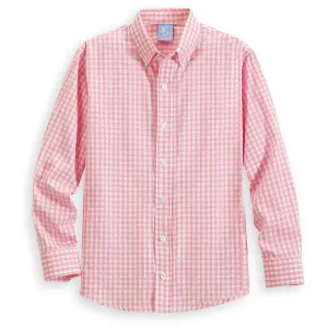 Buttondown Shirt -- Pink Soft Check