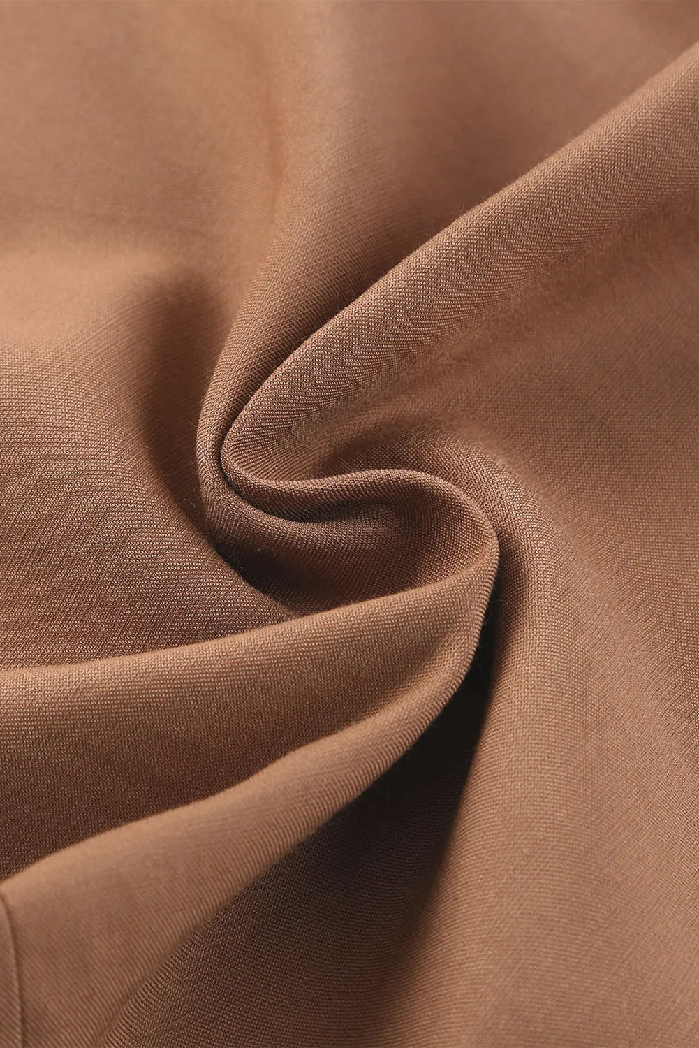 CAMEL WIDE LEG PANTS