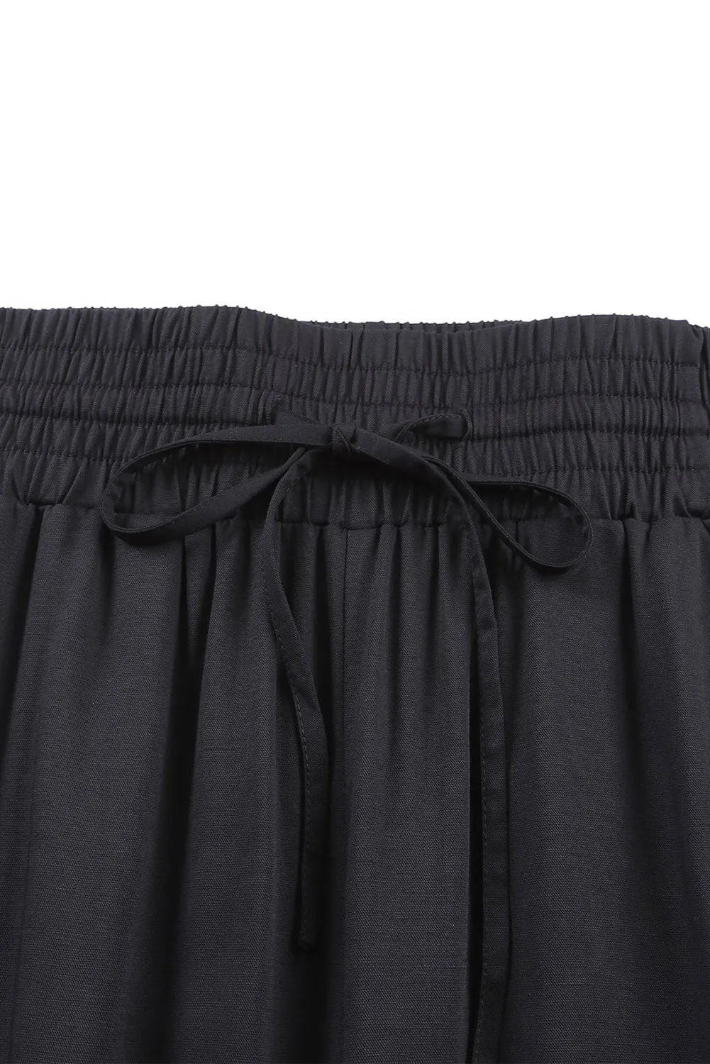 CAMEL WIDE LEG PANTS