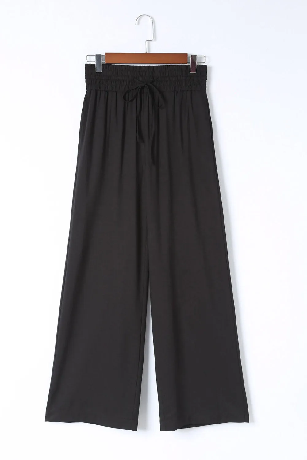 CAMEL WIDE LEG PANTS