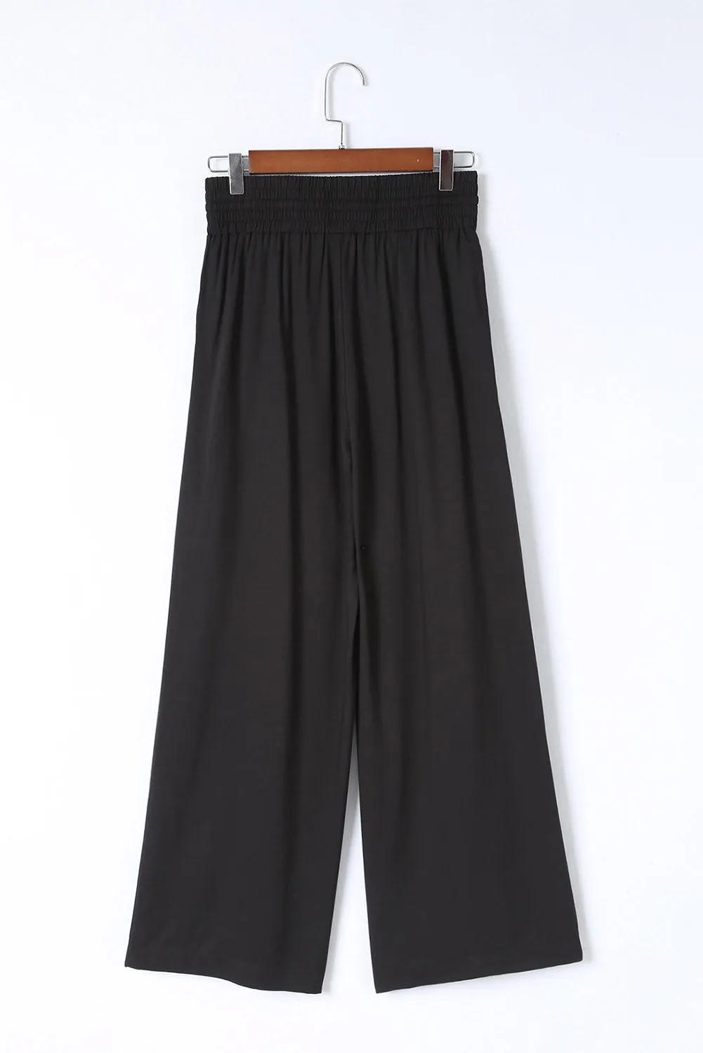 CAMEL WIDE LEG PANTS