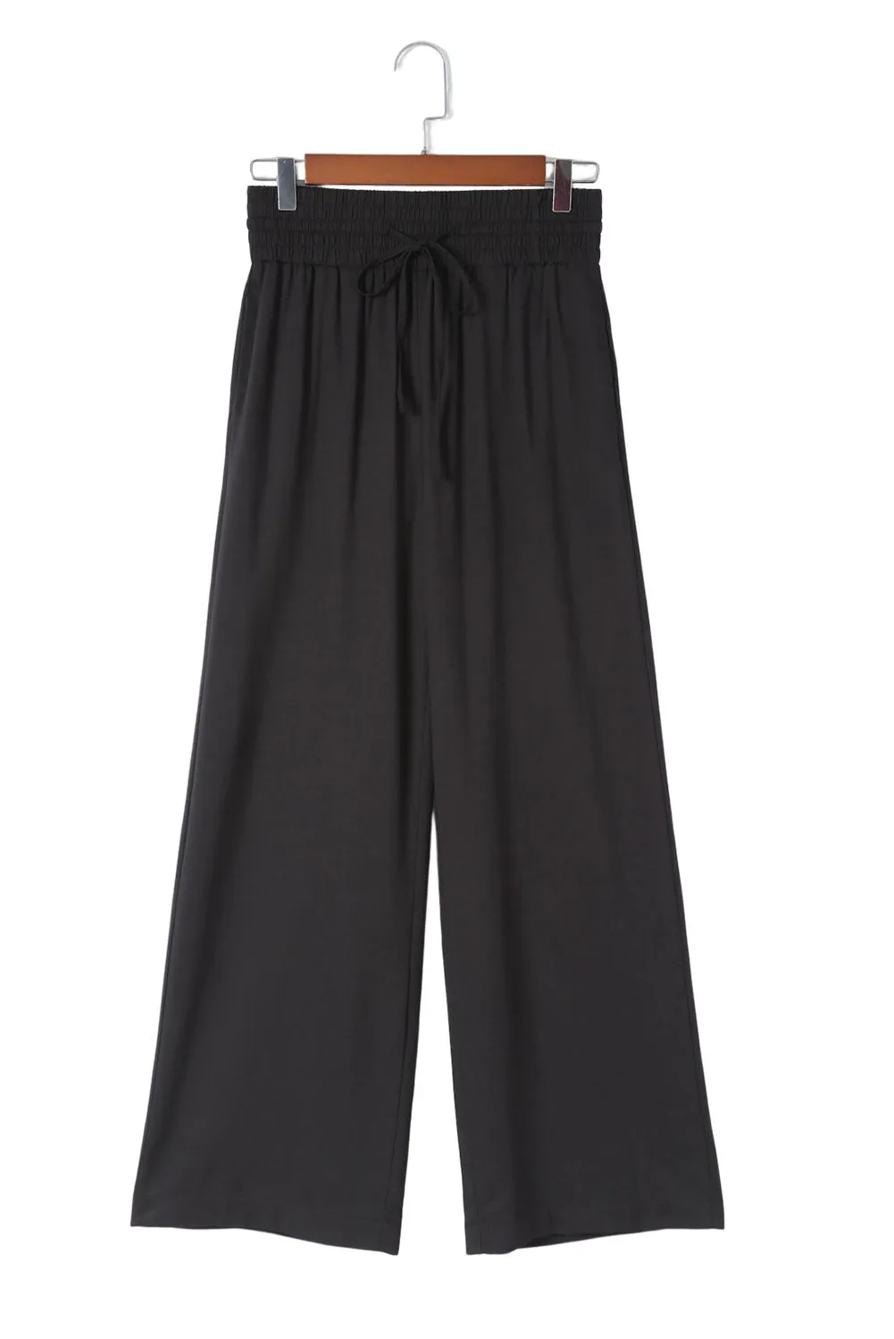 CAMEL WIDE LEG PANTS
