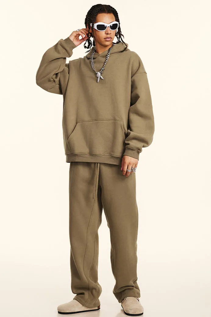 Caramel Oversized Pullover Hoodie