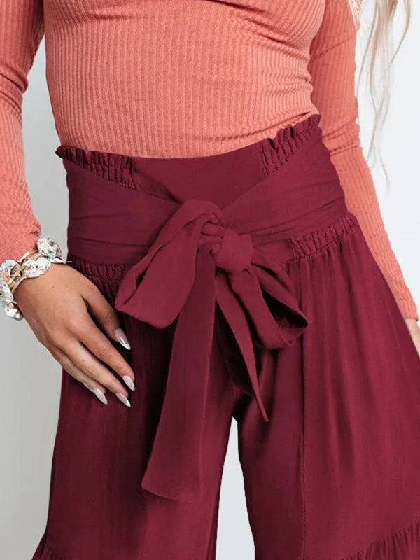 Casual Loose Wide Leg Women's Pant