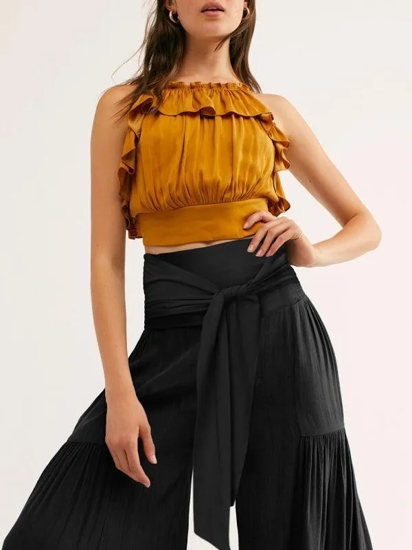 Casual Loose Wide Leg Women's Pant