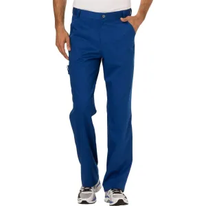 Cherokee Revolution WW140 Scrubs Pants Mens Fly Front Galaxy Blue