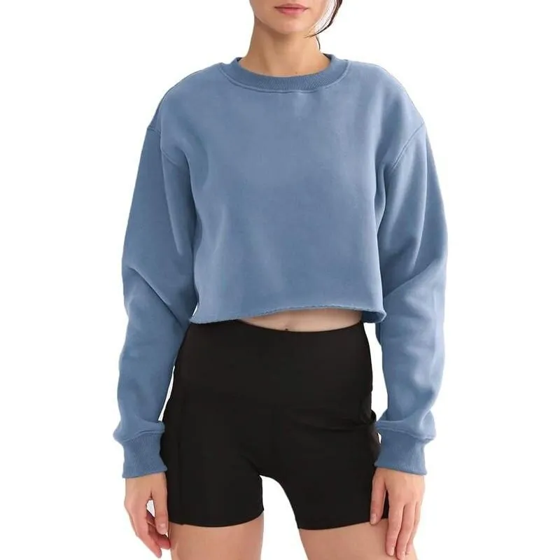 Chic Oversized Cotton-Poly Blend Hoodies for Women