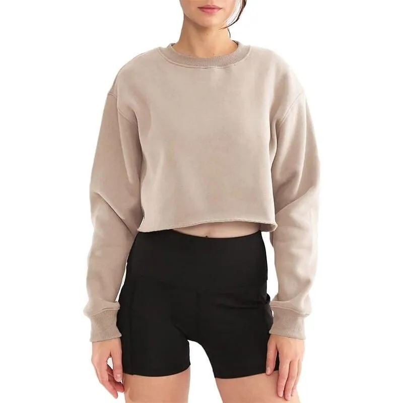 Chic Oversized Cotton-Poly Blend Hoodies for Women