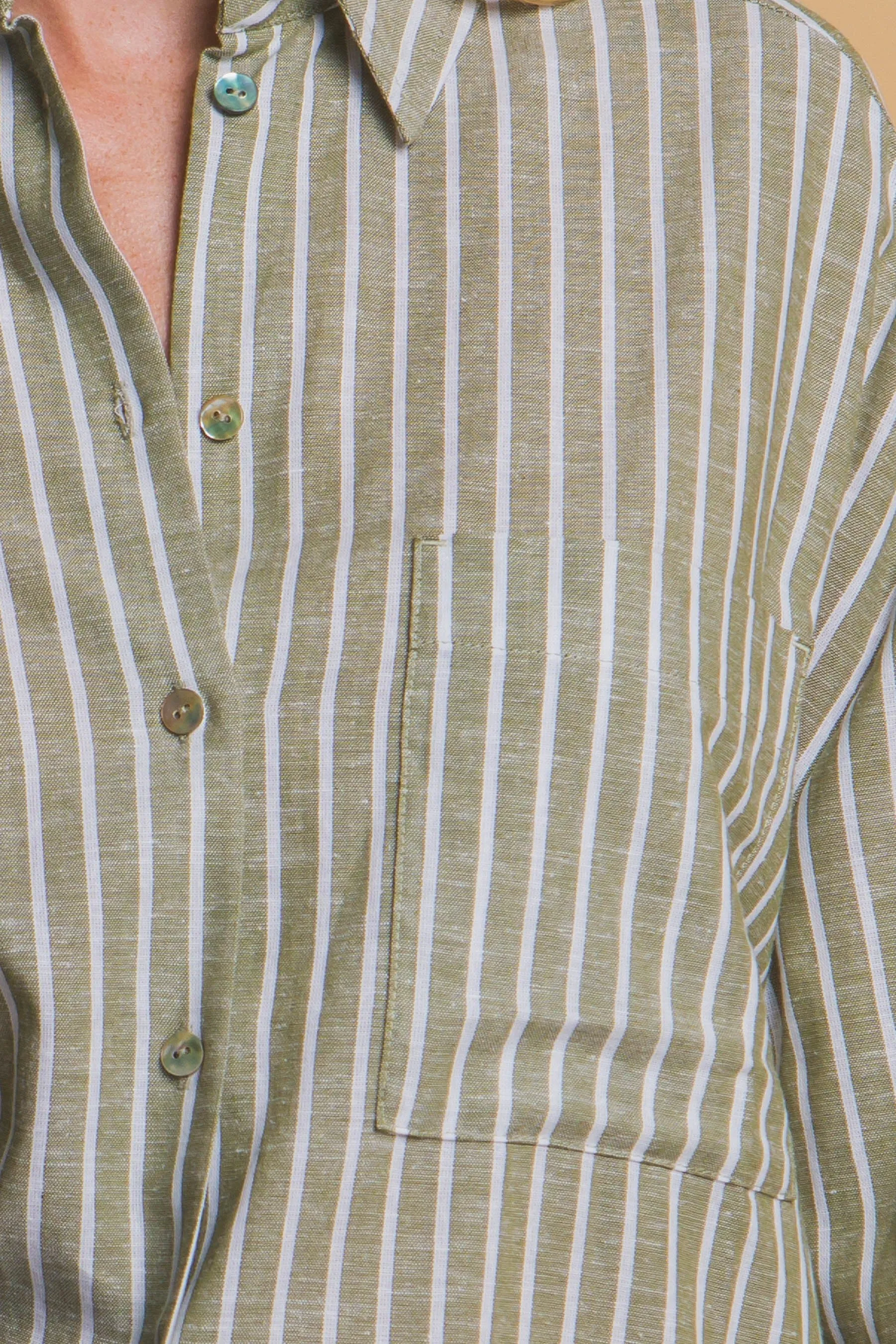 Clayton Button Up