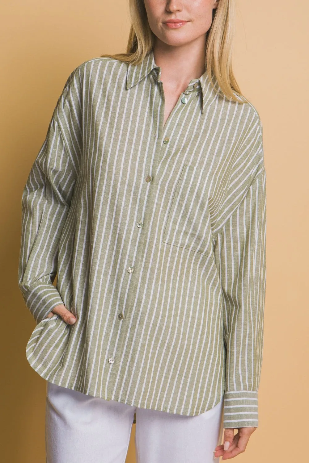 Clayton Button Up