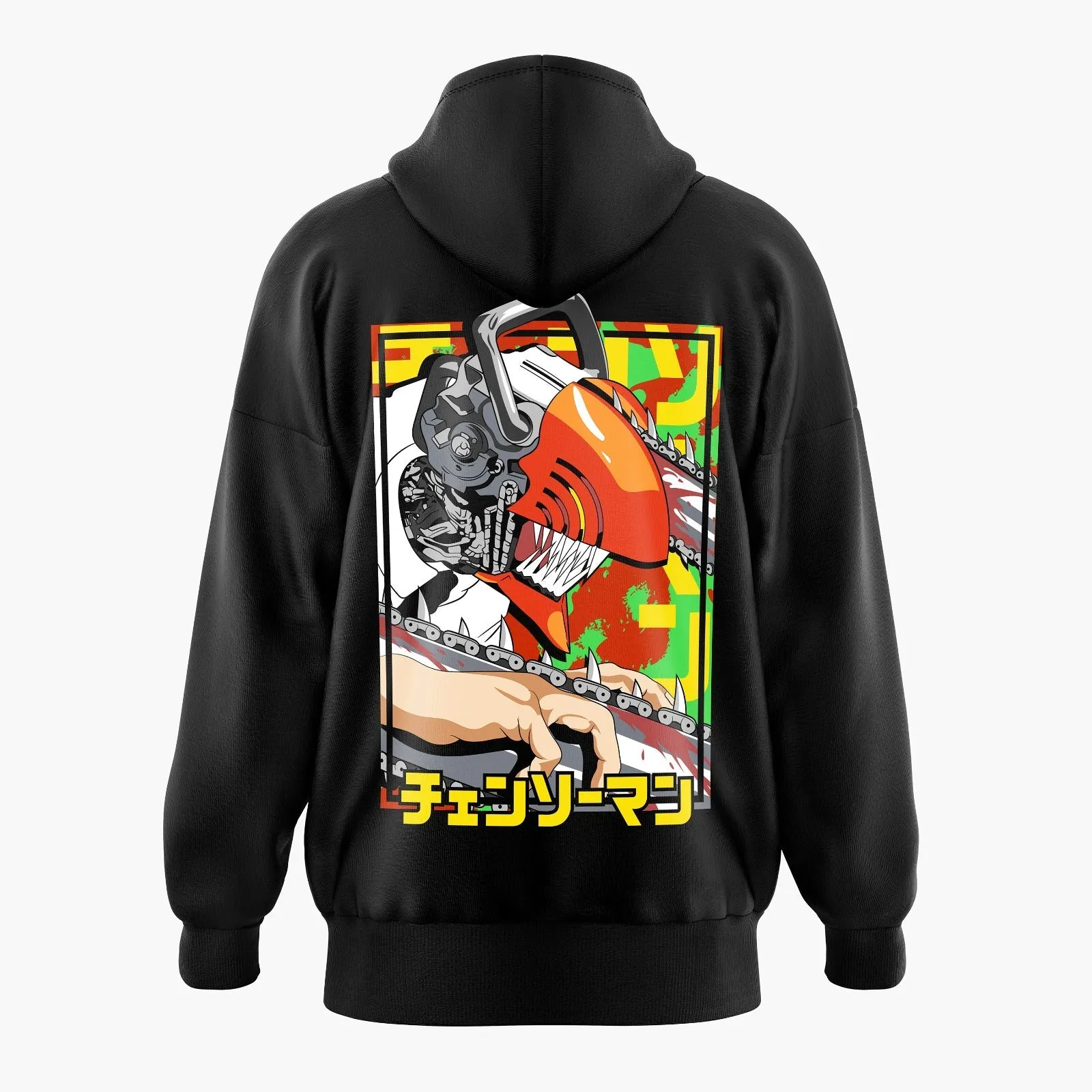 Closeup Chainsawman Oversized Hoodie