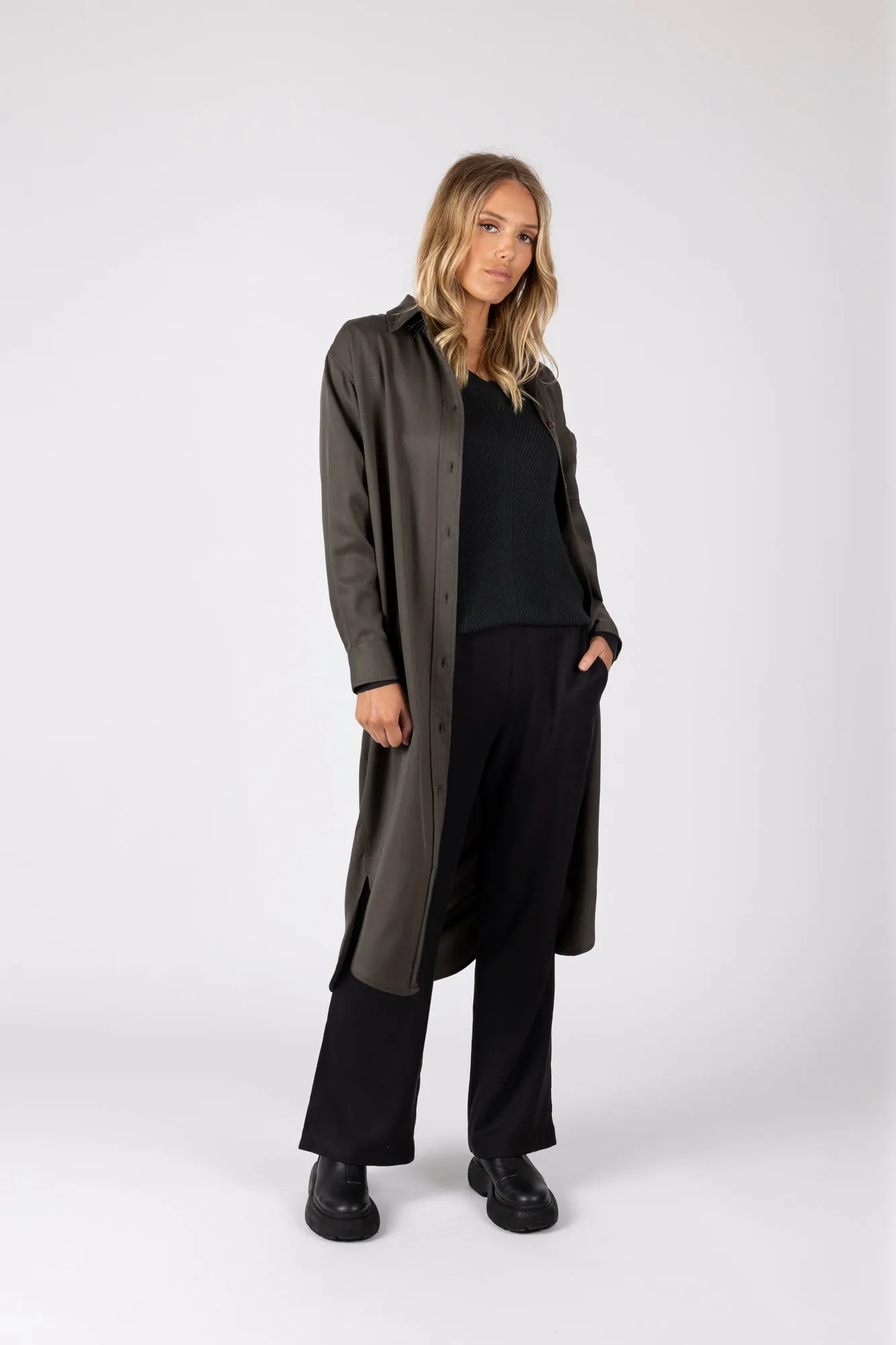 Coast Wide Leg Pant - Black