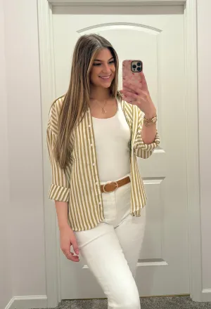 Coastal Button down Tops/ More Colors