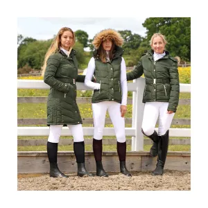 Coldstream Cornhill Ladies Fern Green Quilted Coat
