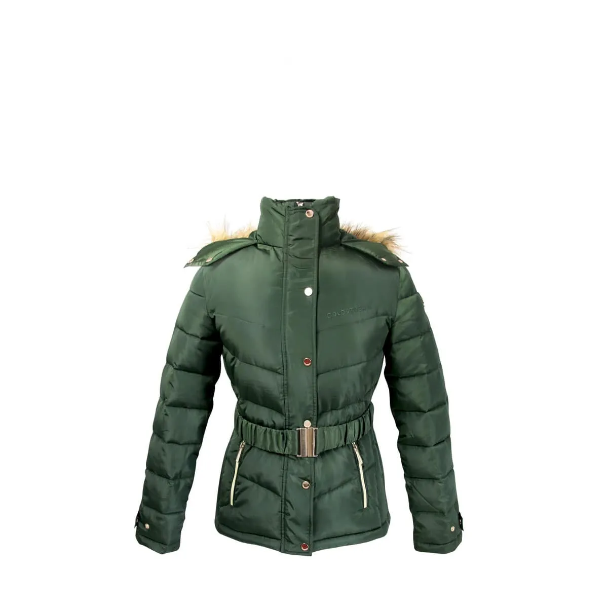 Coldstream Cornhill Ladies Fern Green Quilted Coat