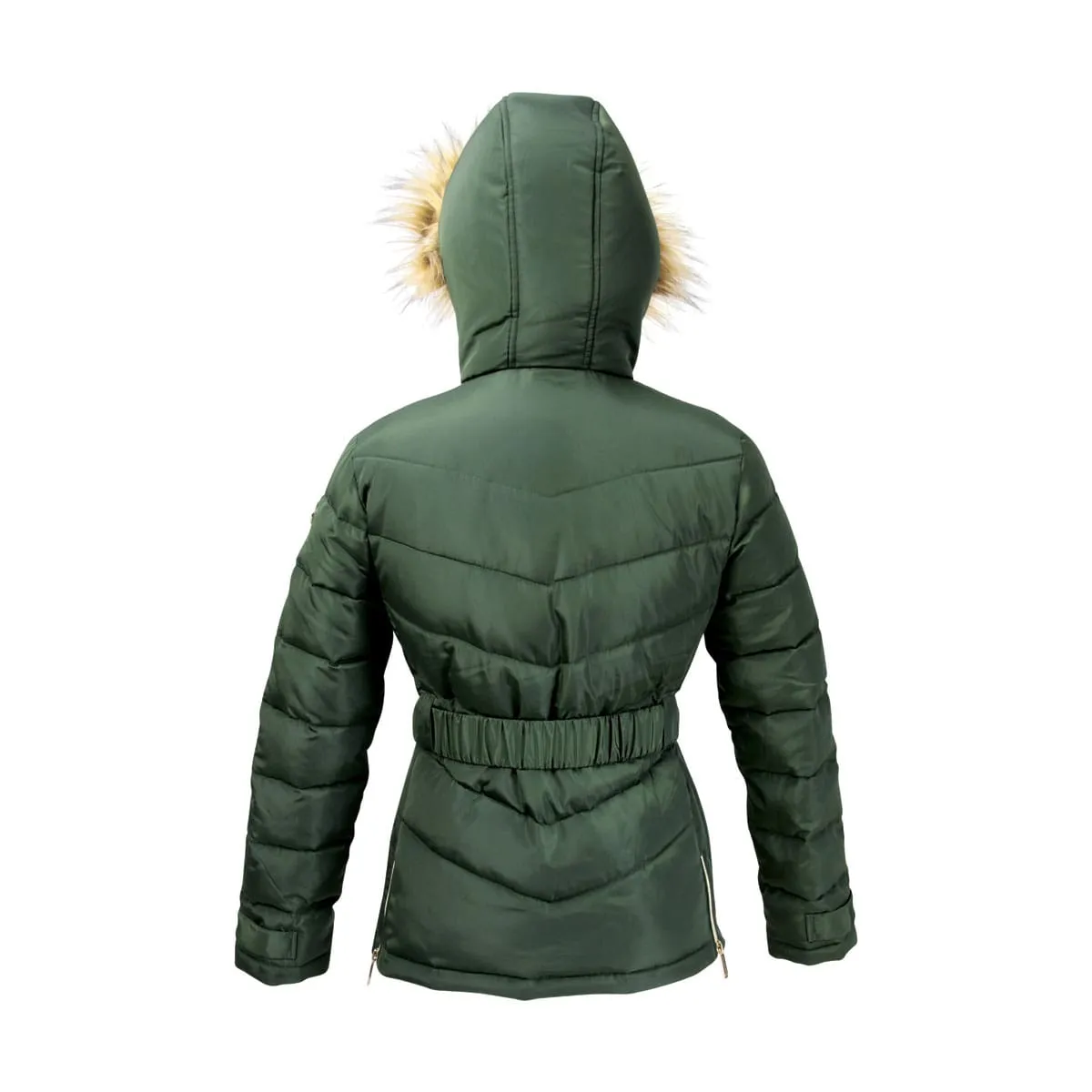Coldstream Cornhill Ladies Fern Green Quilted Coat