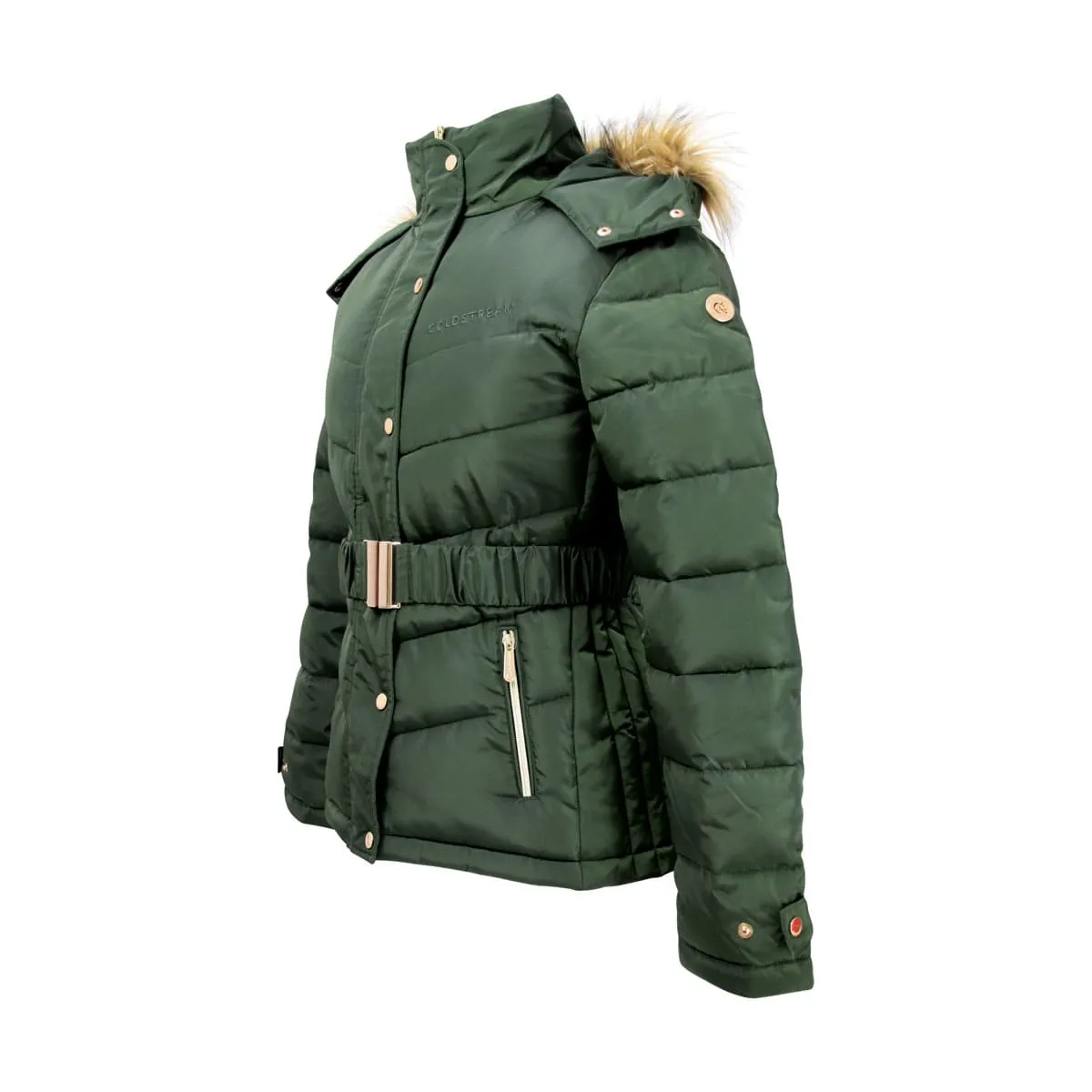 Coldstream Cornhill Ladies Fern Green Quilted Coat