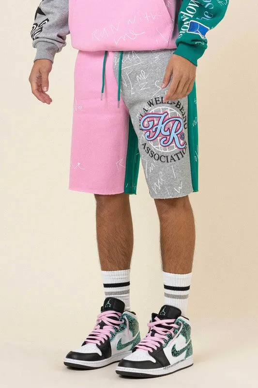 COLOR BLOCK SHORT