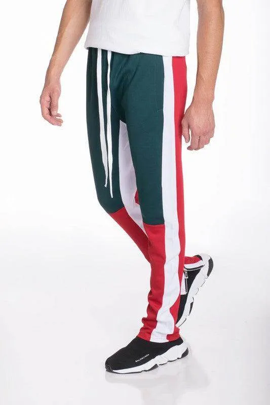 Color Block Track Pants