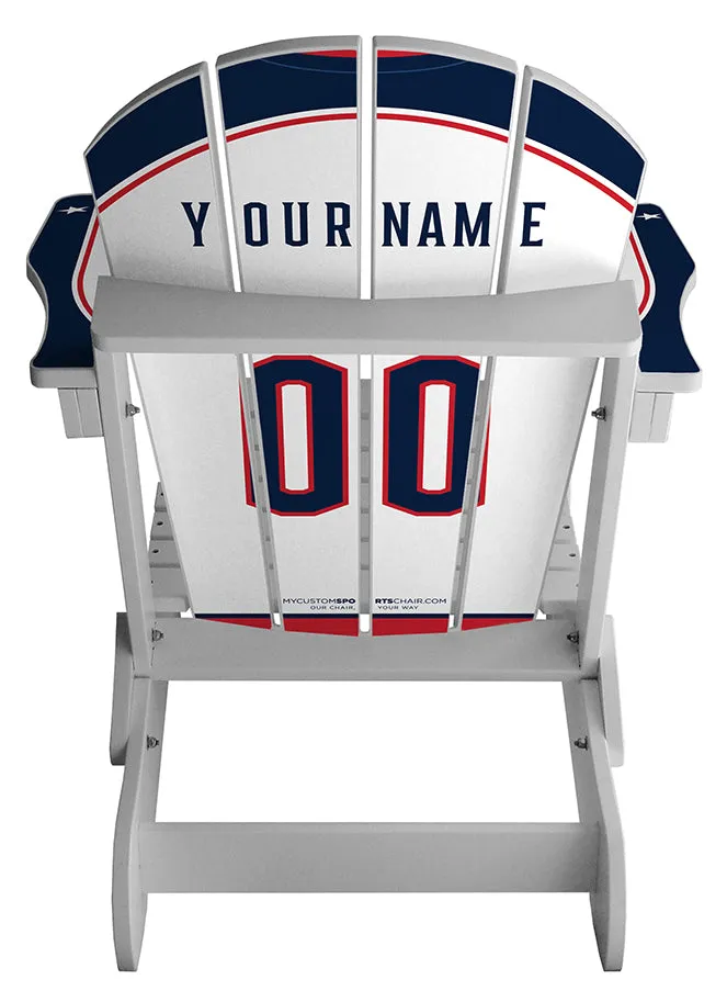 Columbus Blue Jackets® Complete Custom with personalized name and number Jersey Chair Mini