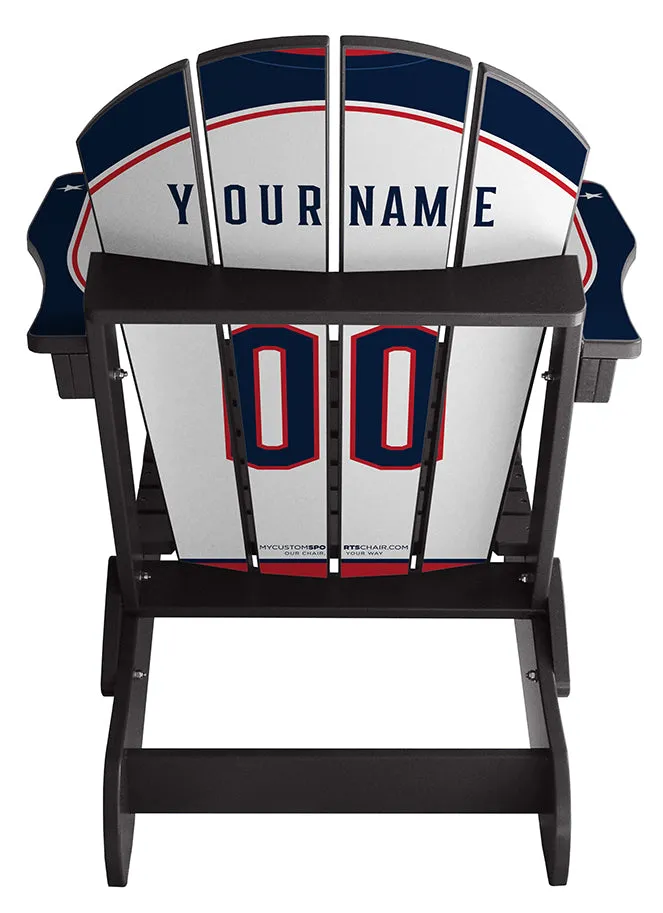 Columbus Blue Jackets® Complete Custom with personalized name and number Jersey Chair Mini