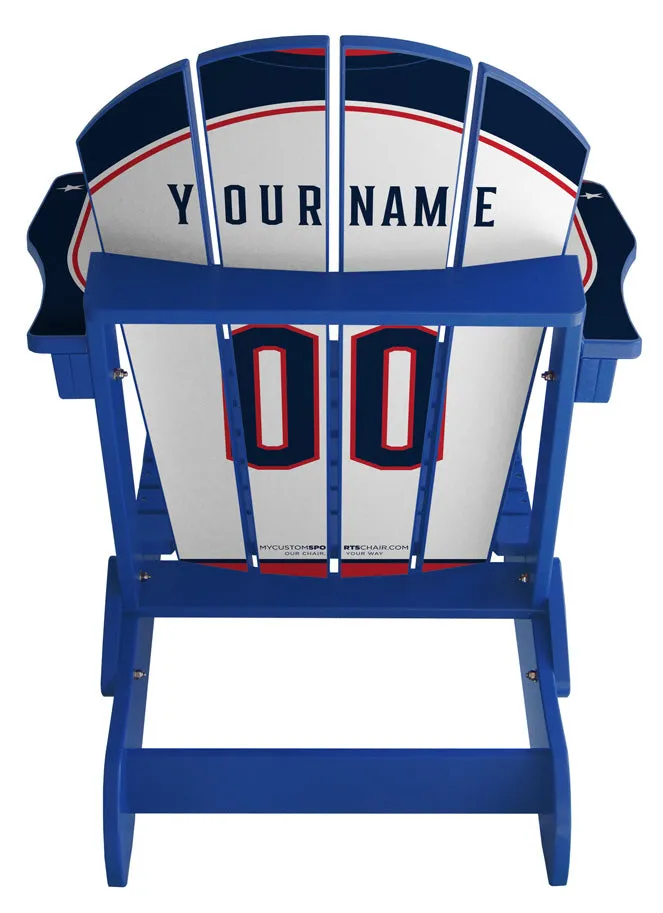 Columbus Blue Jackets® Complete Custom with personalized name and number Jersey Chair Mini