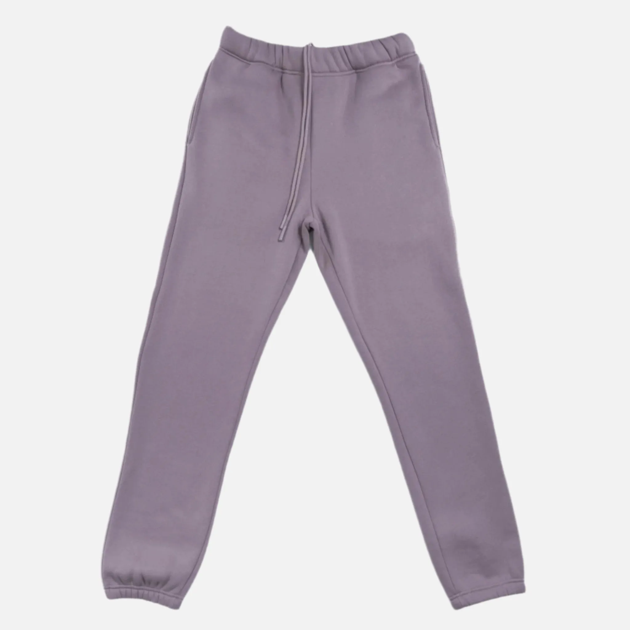 Cotton Fleece Joggers - Shadow Purple