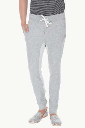 Cotton Heather Fleece Color block Pant