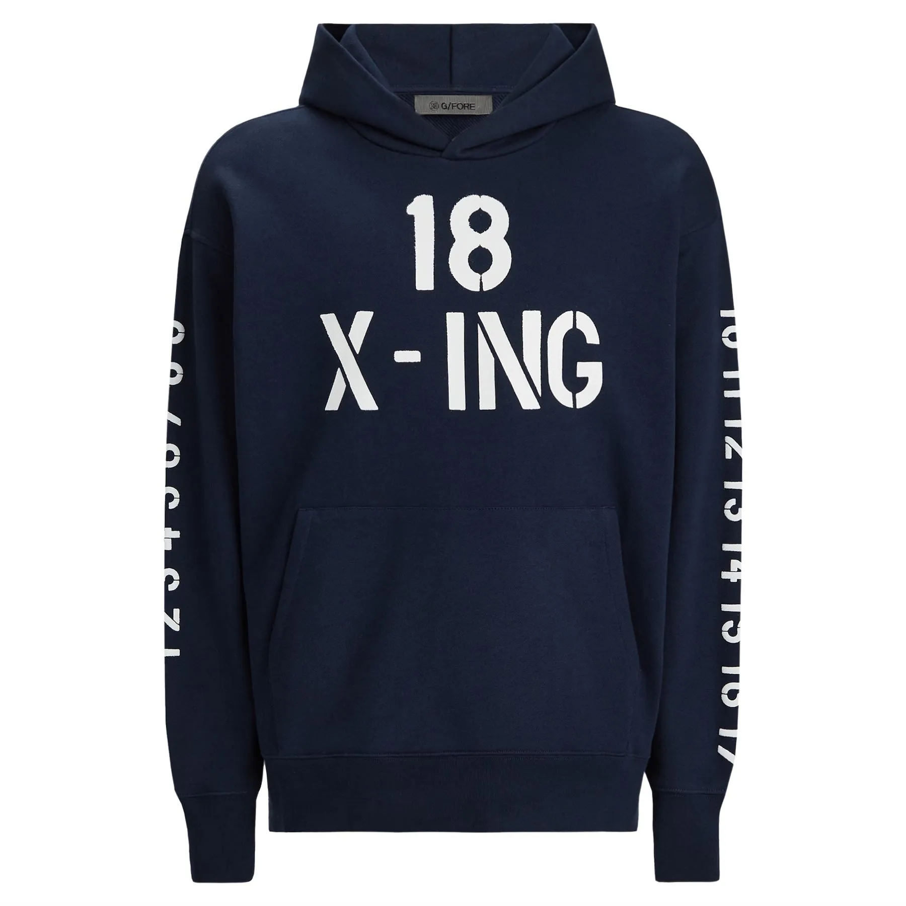 Crew Oversized French Terry Hoodie Twilight