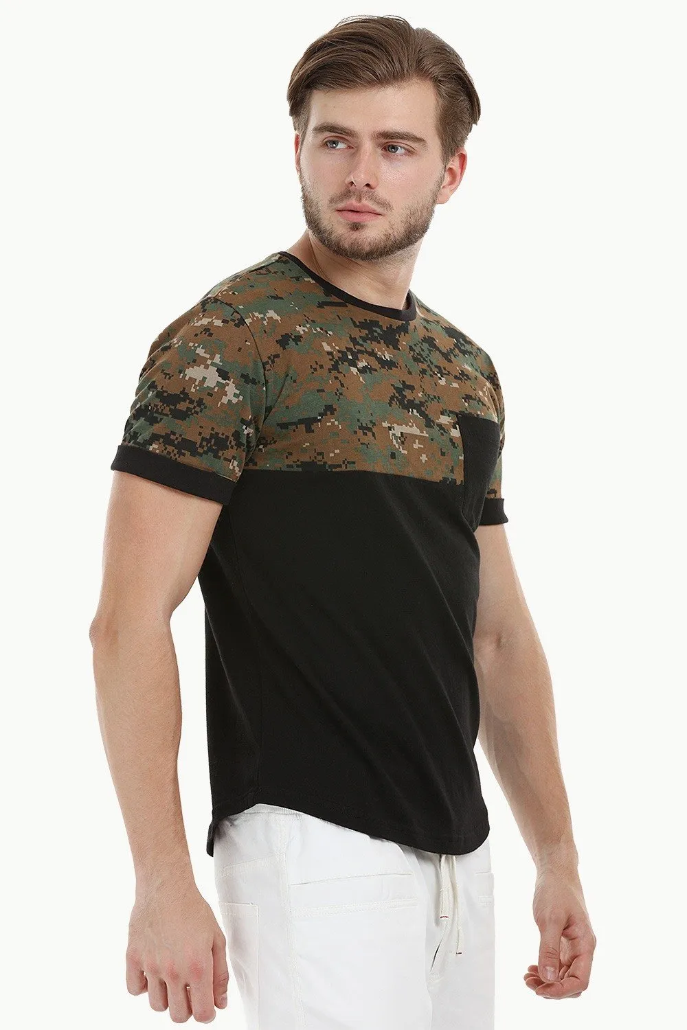 Cut N Sew Camo T-Shirt