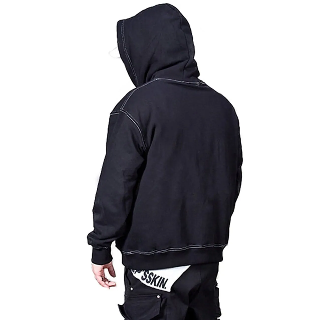Dark Bright Line Hoodie