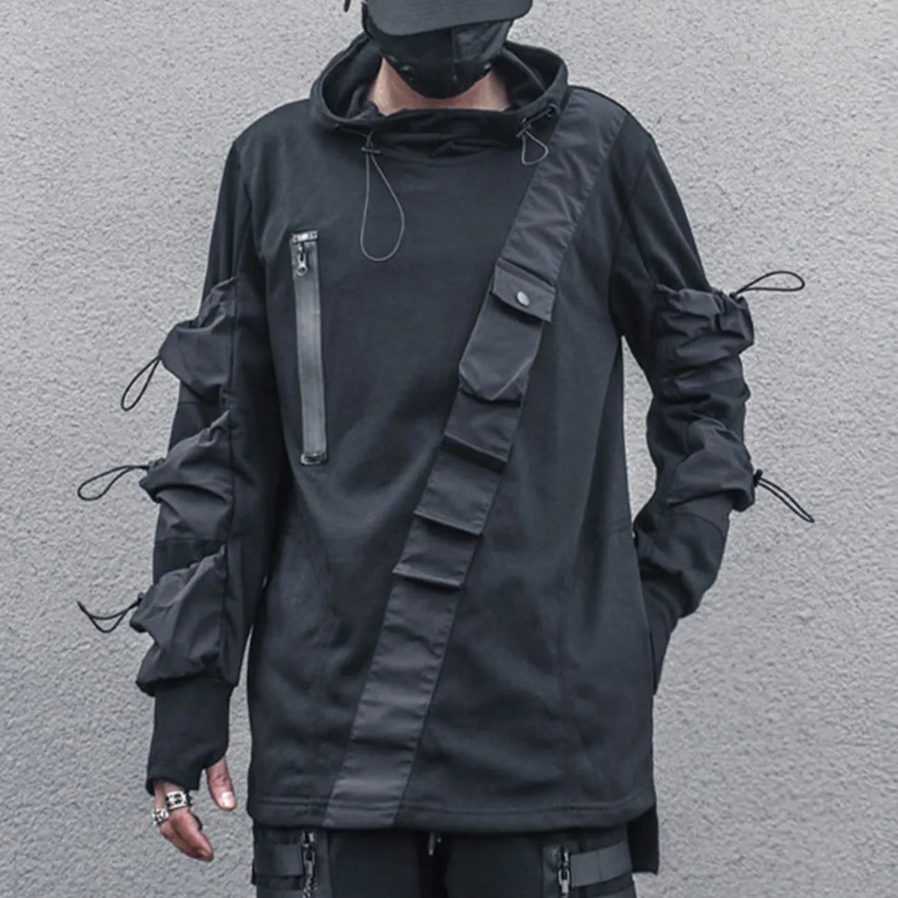 Dark Function Ninja Multi-pocket Hoodie