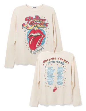 Daydreamer Rolling Stones 1972 Tour Crew Long Sleeve