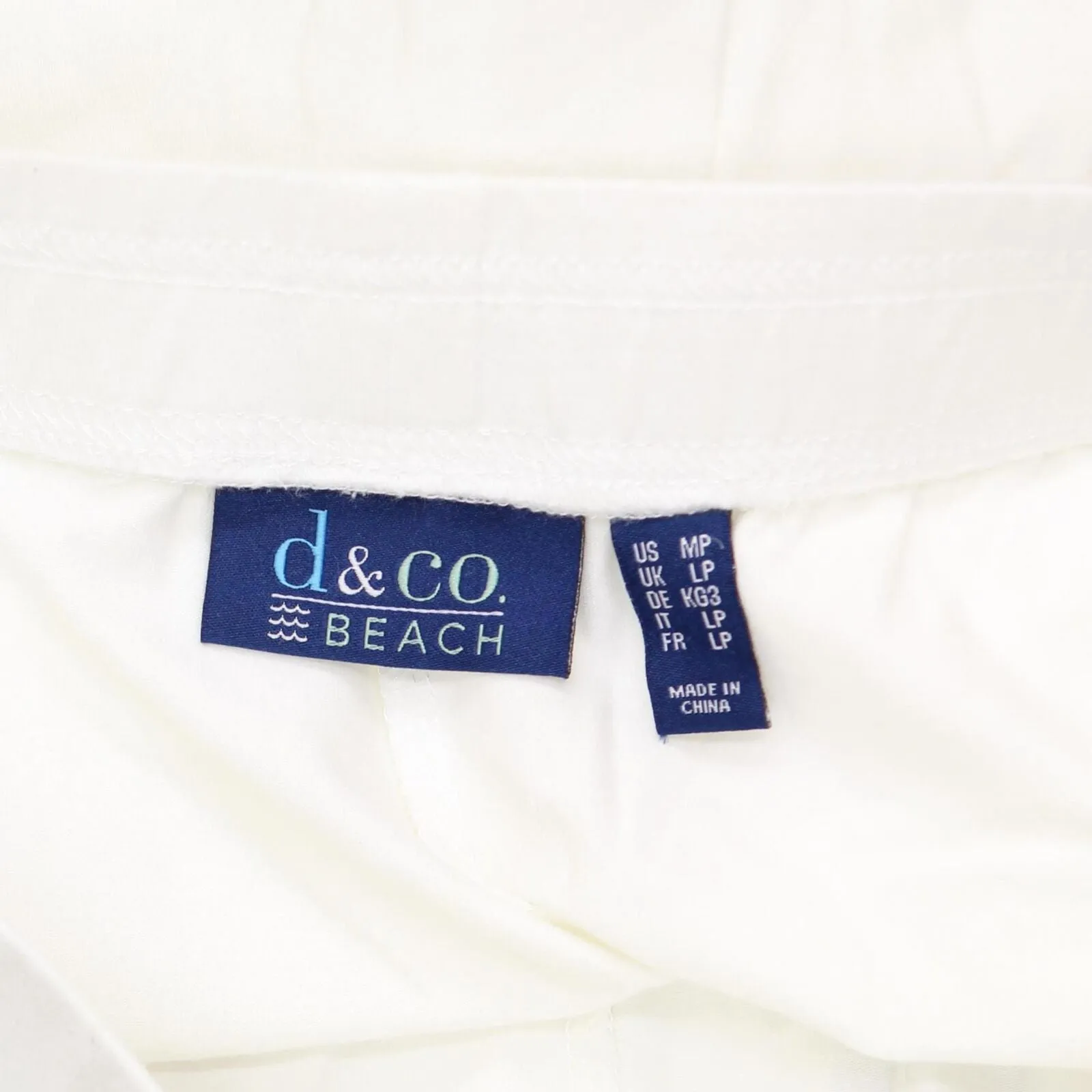 Denim & Co. Women's Petite Beach Pull-On Wide-Leg Pants A376430-Petite White PM