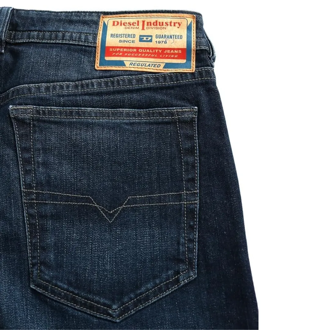 Diesel Mens Buster-X RM045 Denim Jeans Blue