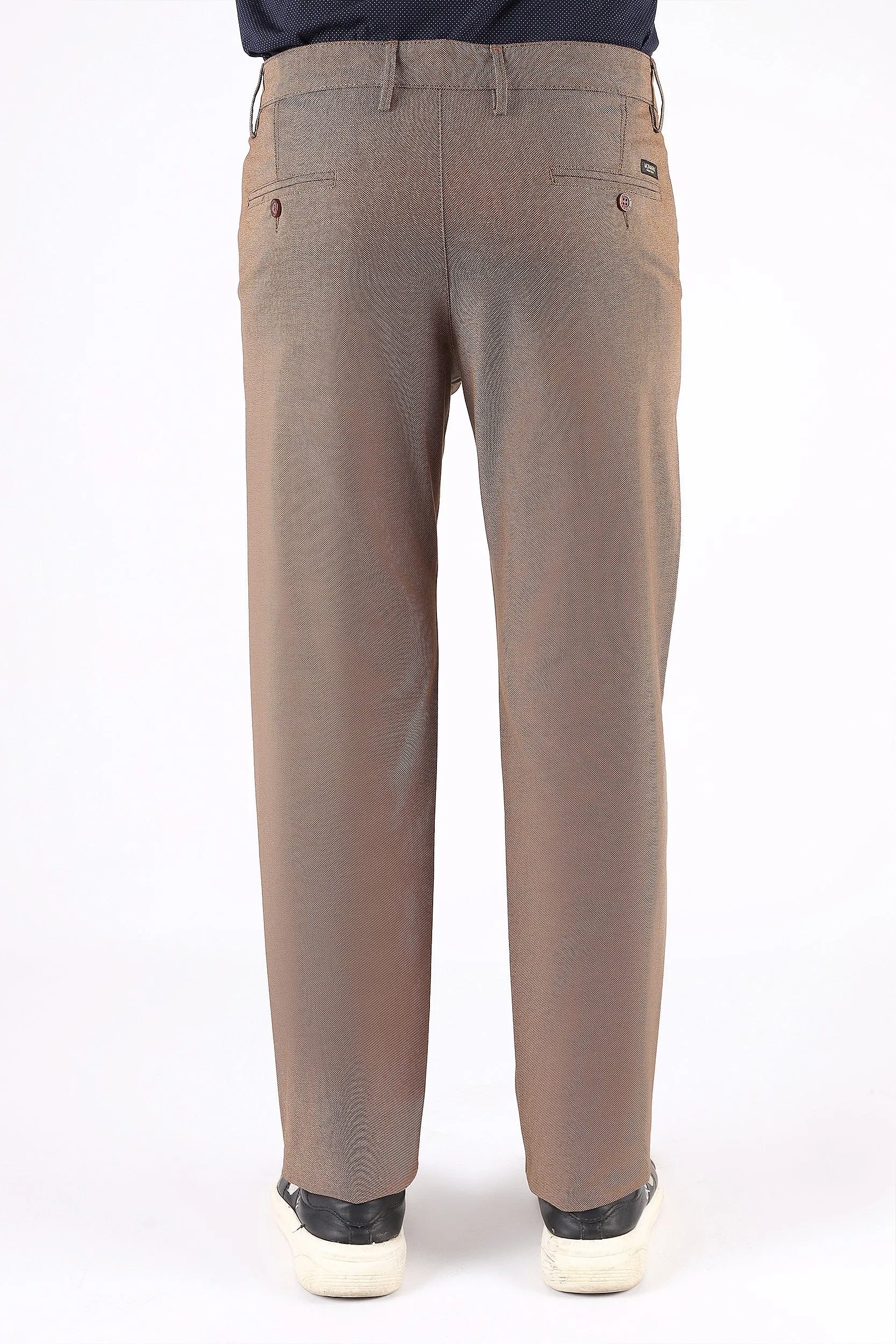 DOBBY TEXTURED TAPERED PANTS