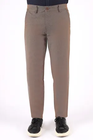 DOBBY TEXTURED TAPERED PANTS