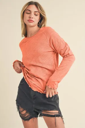 Effortless Basic Long Sleeve top