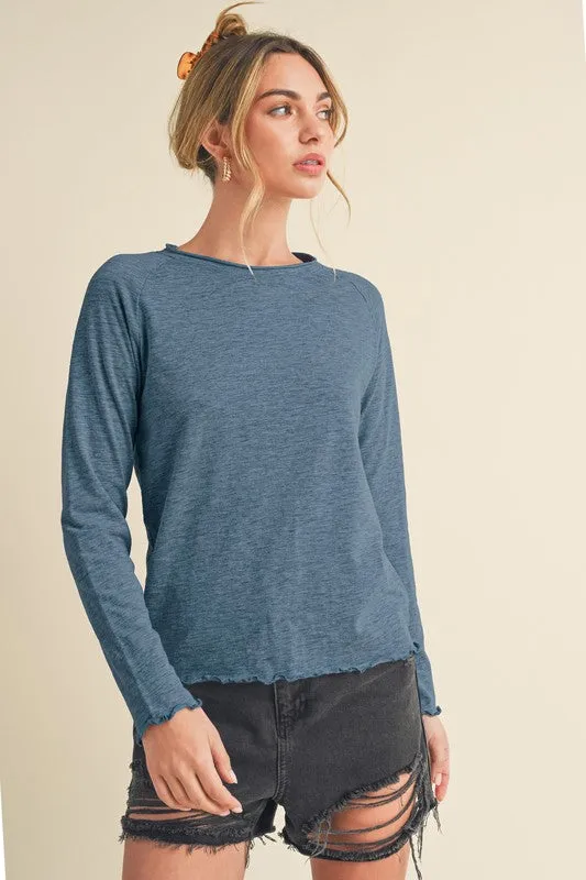 Effortless Basic Long Sleeve top