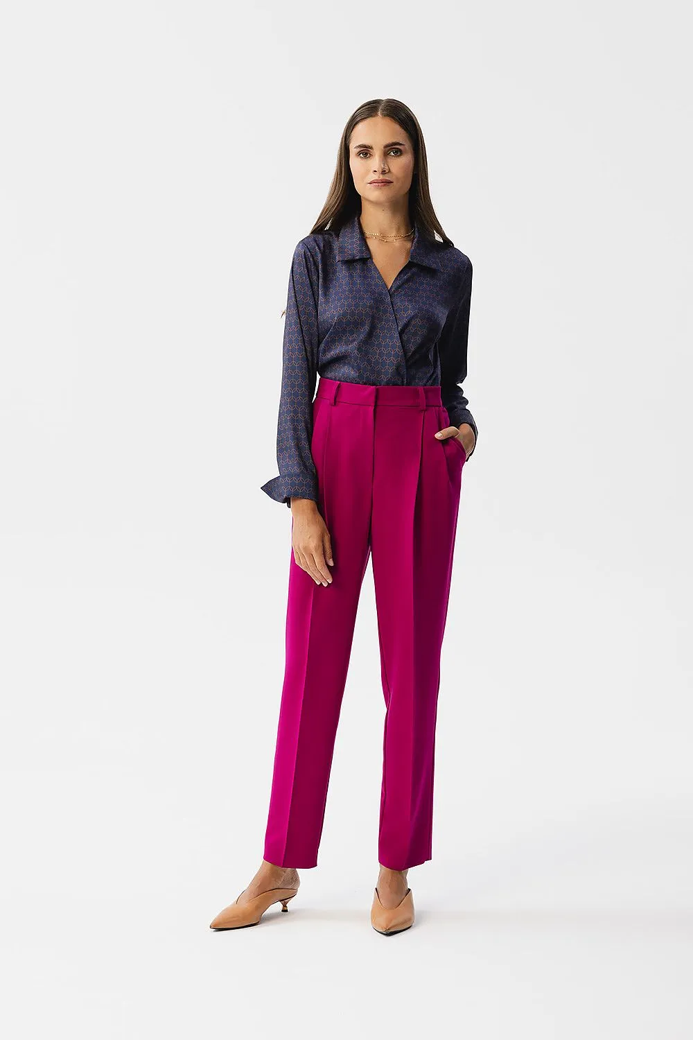 Elevated Tapered Trousers with Immaculate Fit