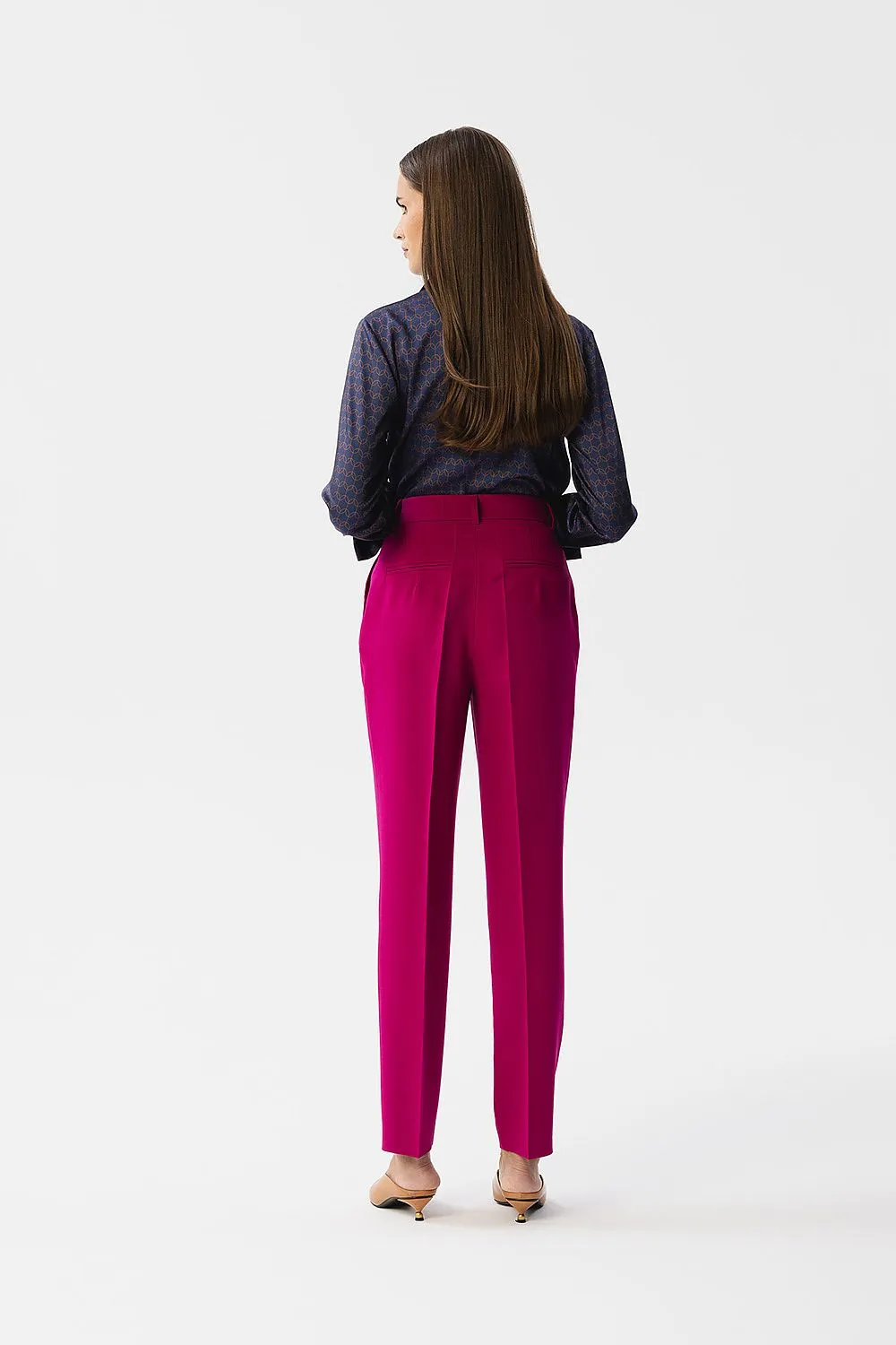 Elevated Tapered Trousers with Immaculate Fit