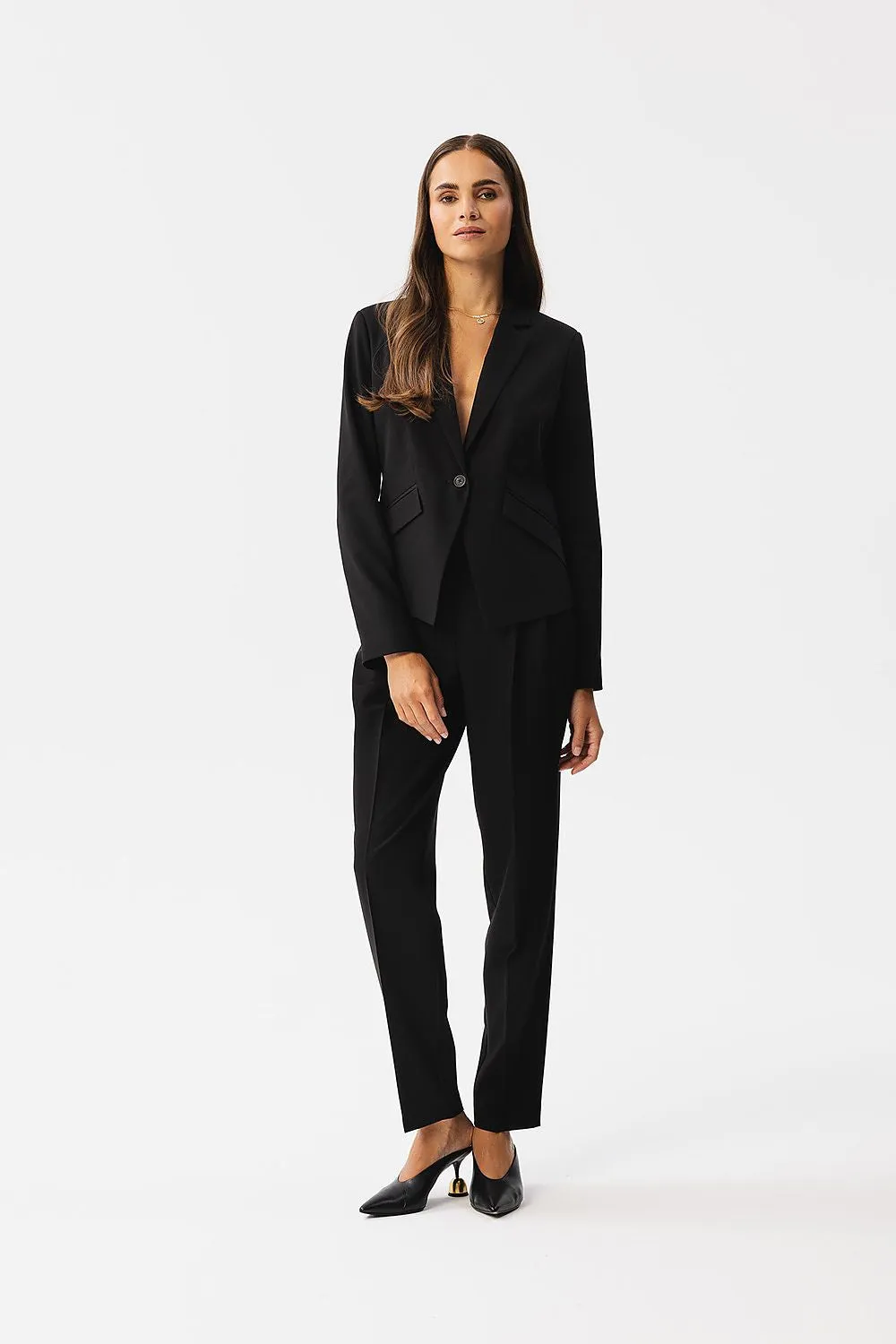 Elevated Tapered Trousers with Immaculate Fit