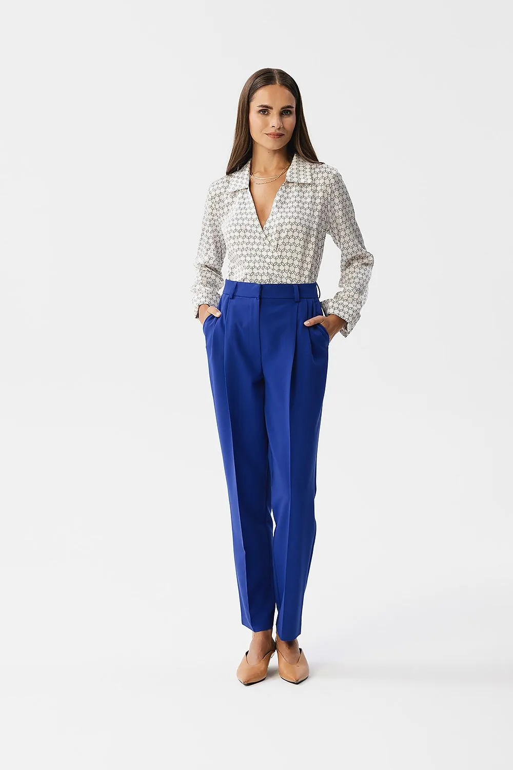 Elevated Tapered Trousers with Immaculate Fit
