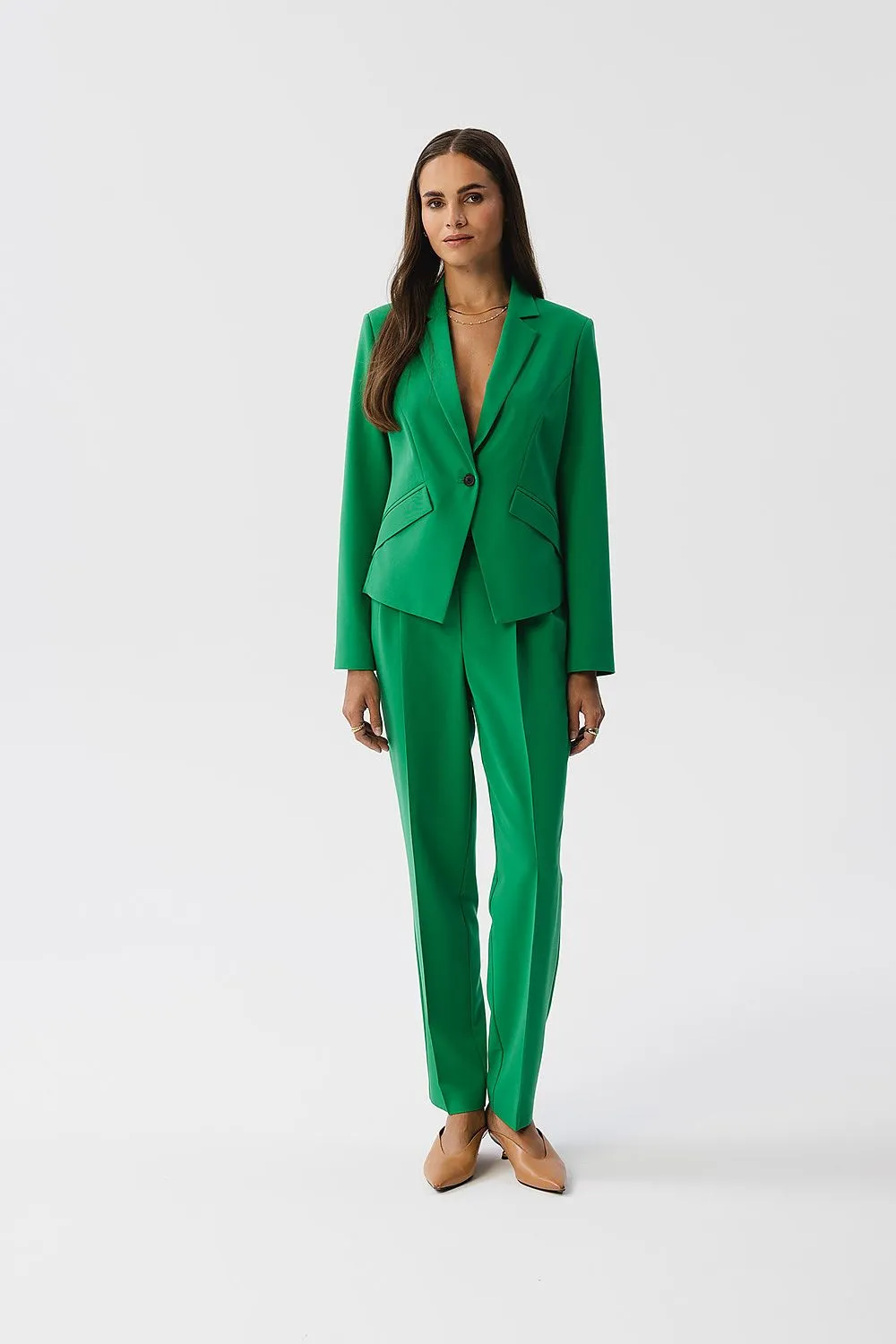 Elevated Tapered Trousers with Immaculate Fit