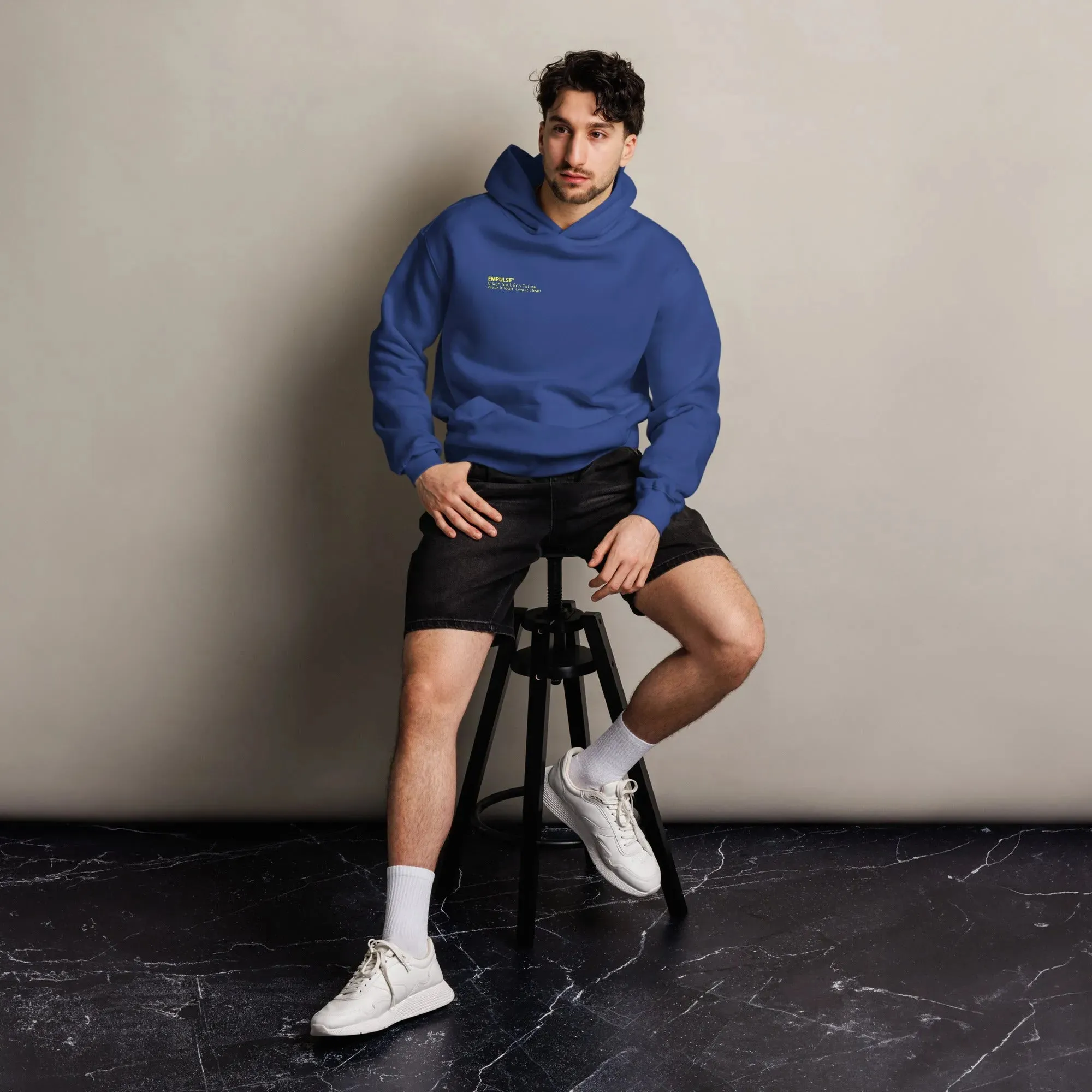 Empulse™ DNA Oversized  Hoodie - Blue