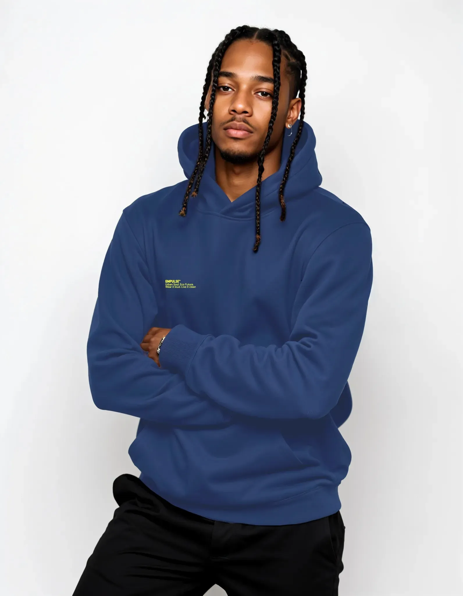 Empulse™ DNA Oversized  Hoodie - Blue